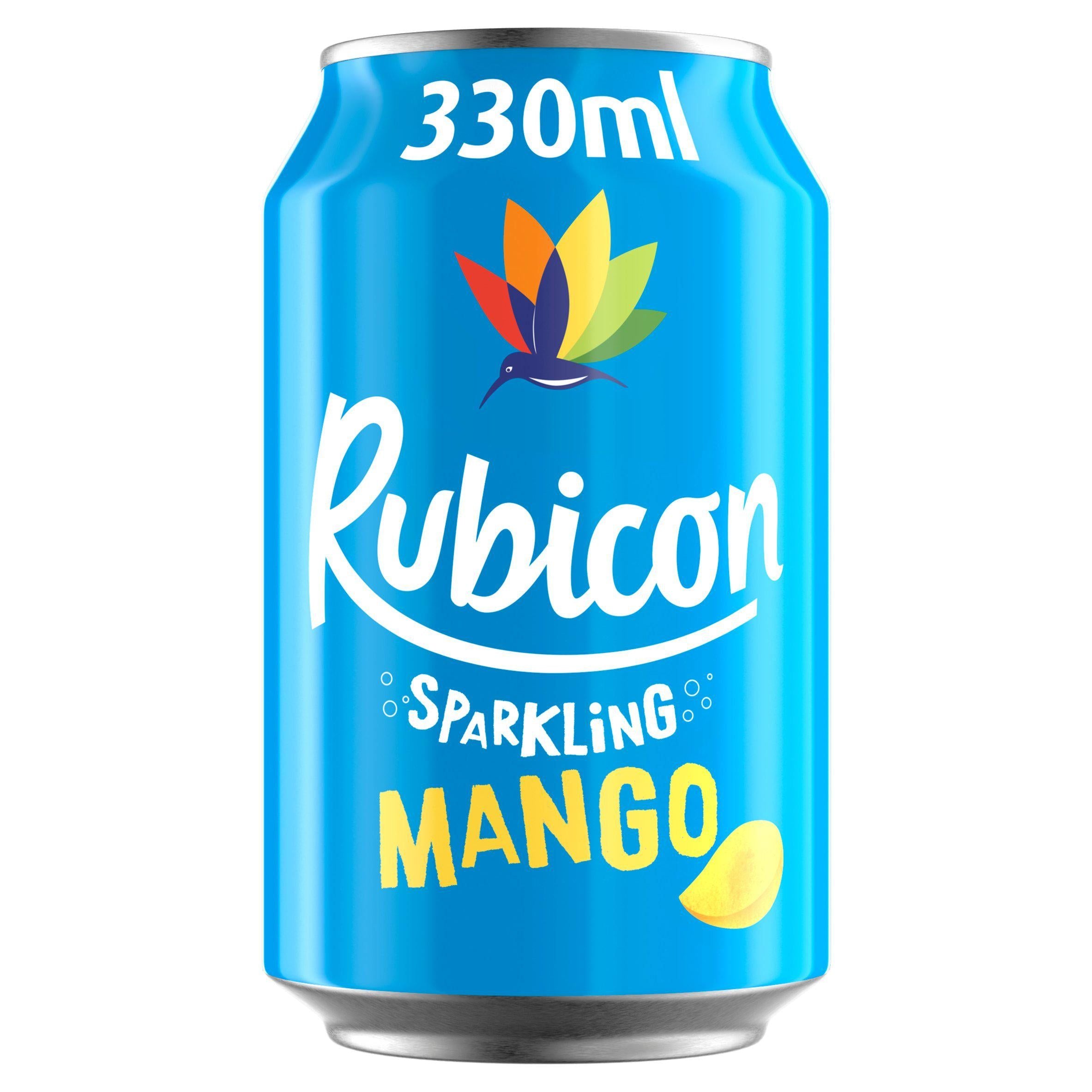 Rubicon Sparkling Mango 330ml GOODS Sainsburys   