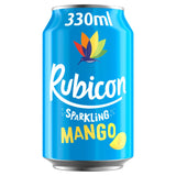 Rubicon Sparkling Mango 330ml GOODS Sainsburys   