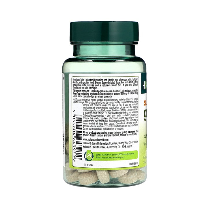 Holland & Barrett Super Green Tea Diet 60 Tablets - McGrocer