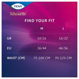 TENA  Silhouette Plus Black Incontinence Pants Size Medium 9 pack GOODS Superdrug   