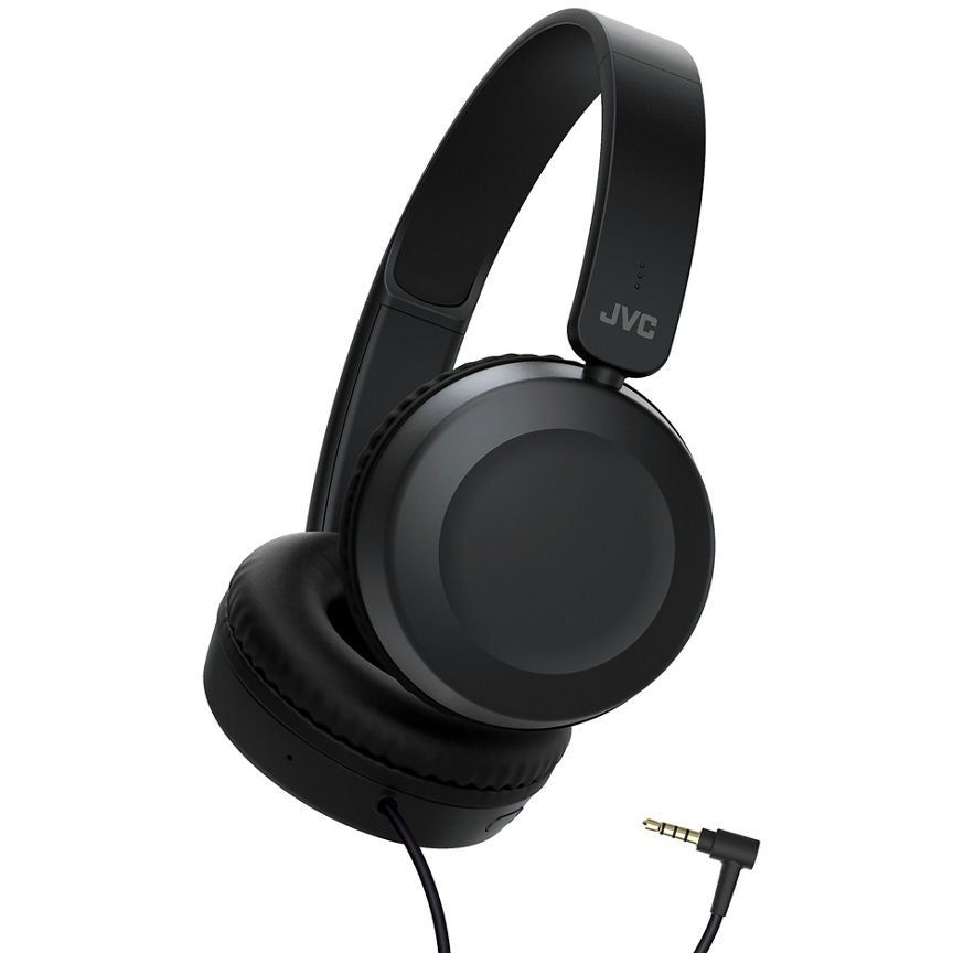 JVC HA-S31M Powerful Sound On Ear Headphones - Black