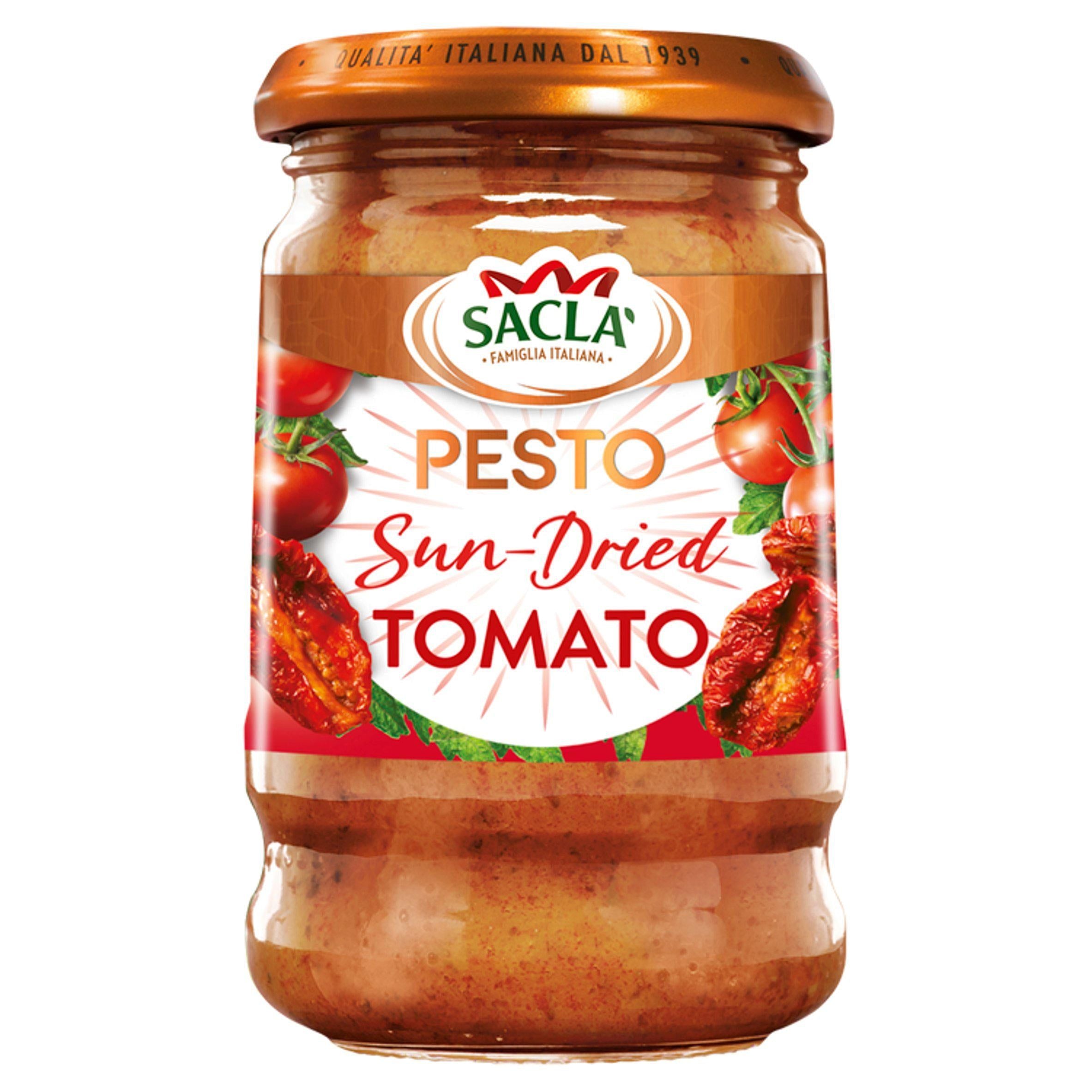 Sacla Sun Dried Tomato Pesto 190g Italian Sainsburys   