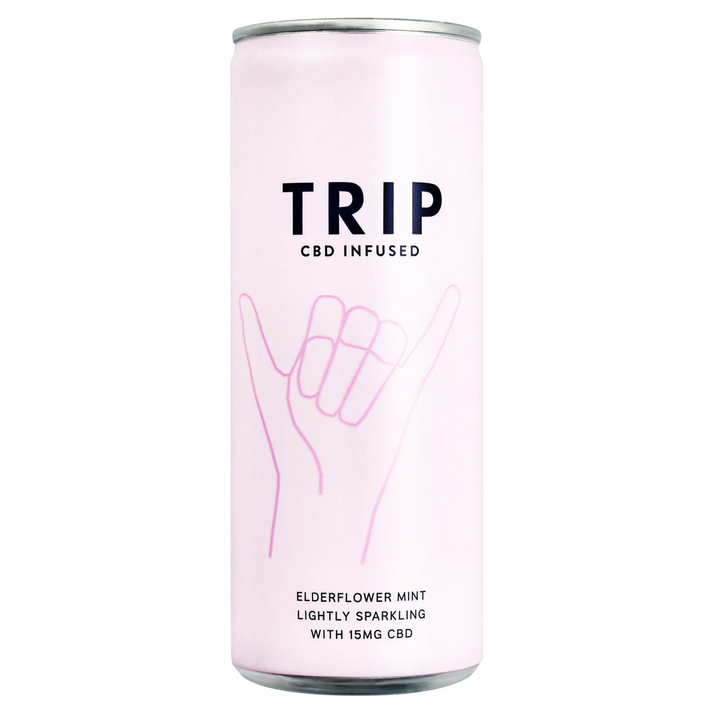 Trip CBD Infused Elderflower Mint 250ml