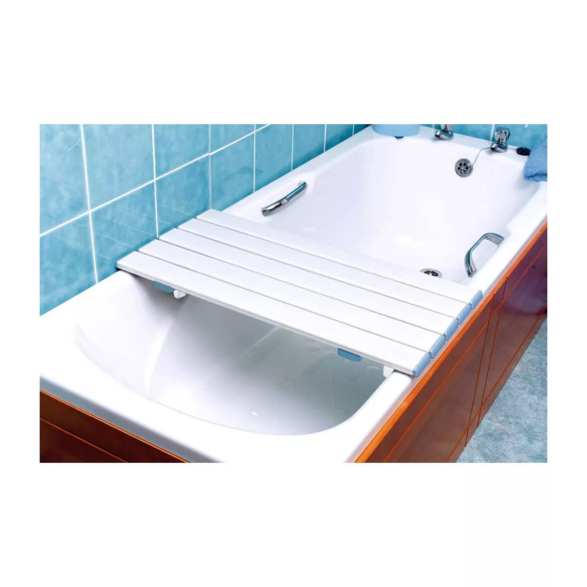 NRS Healthcare Nuvo Slatted Shower Board 72 cm (28.5 inch) Length - McGrocer