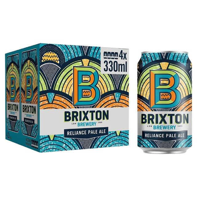 Brixton Brewery Reliance Pale Ale   4 x 330ml - McGrocer