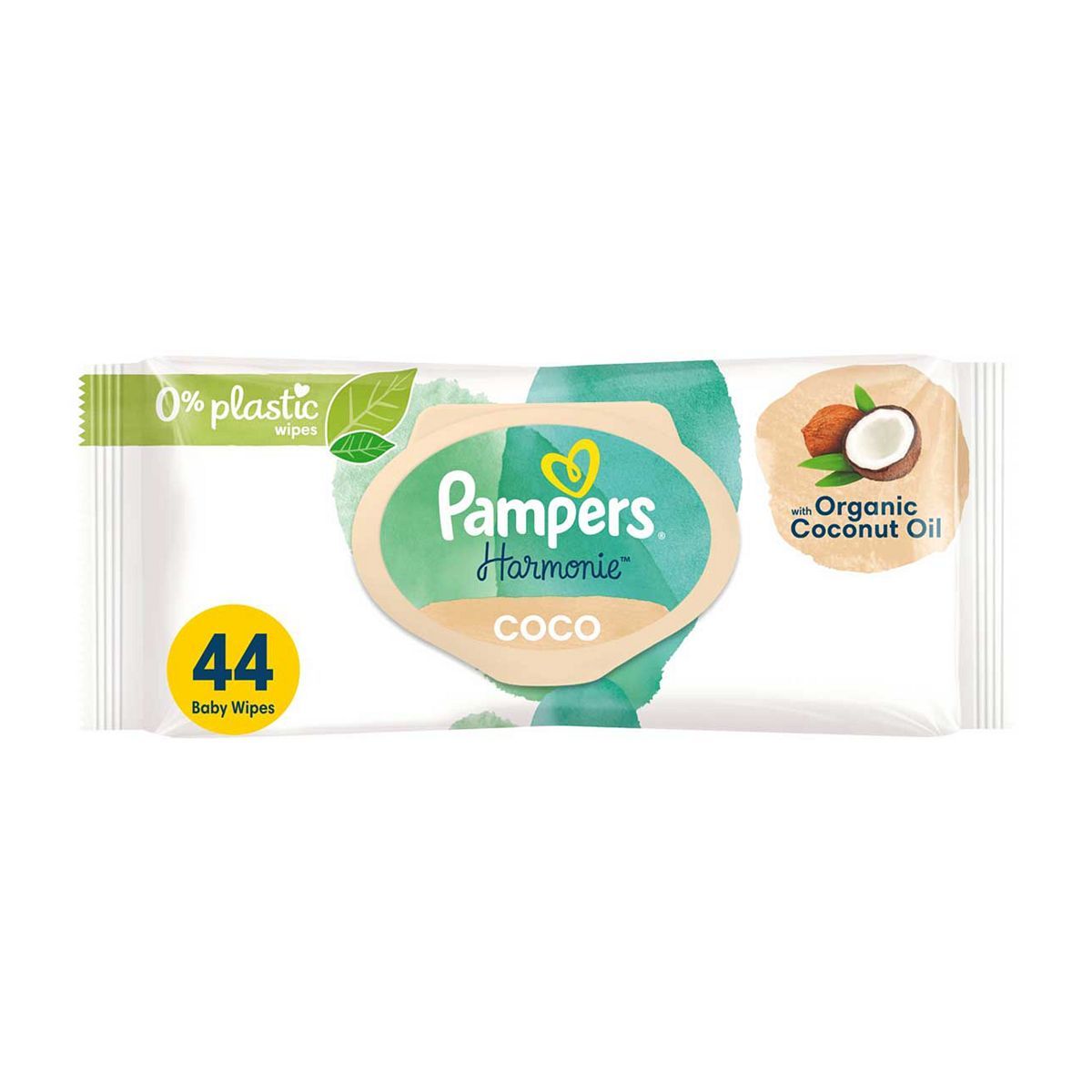 Pampers Harmonie Coconut Plastic Free Baby Wipes 42s Baby Accessories & Cleaning Boots   