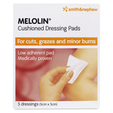 Smith & Nephew Melolin Cushioned Dressing Pads - 5 dressing (5x5cm) GOODS Boots   