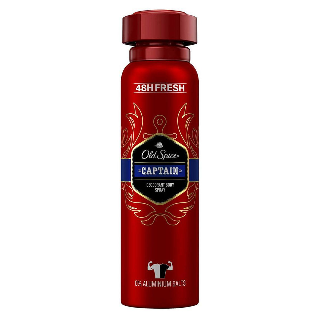 Old Spice Captain Deodorant Body Spray For Men 150ml