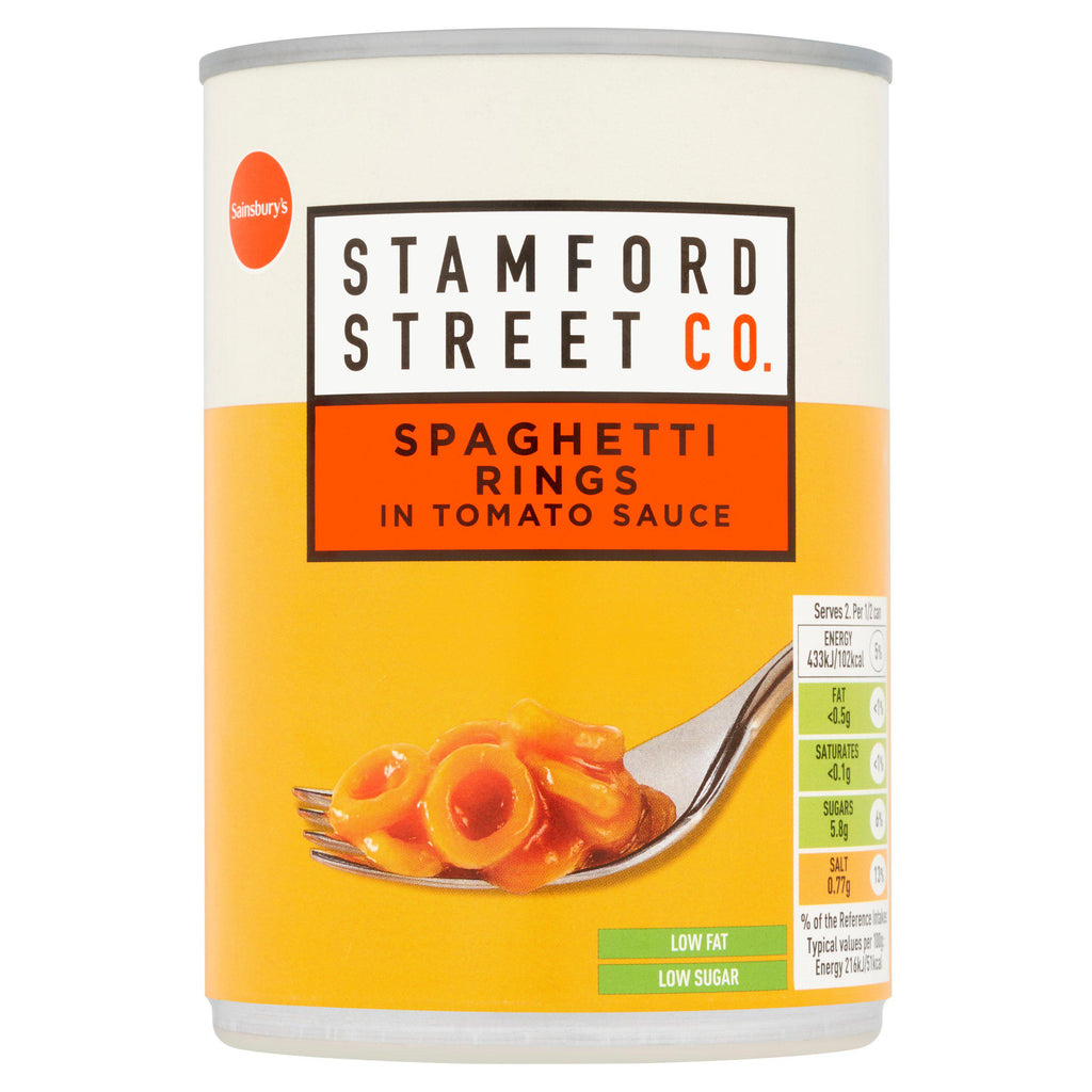 Stamford Street Co. Spaghetti Rings in Tomato Sauce 400g