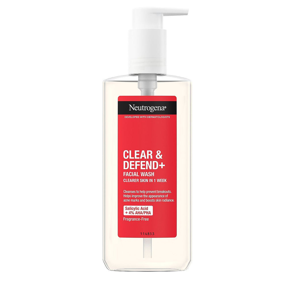 Neutrogena Clear and Defend+ Wash 200ml