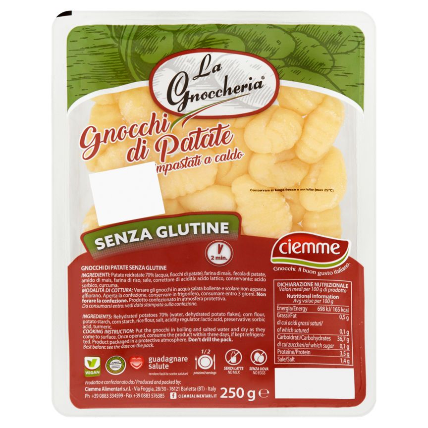 La Gnoccheria Gluten Free Potato Gnocchi