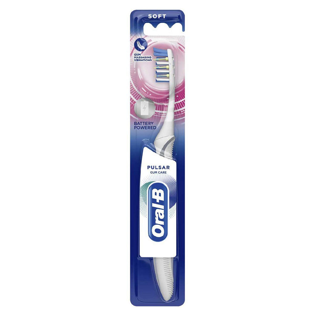 Oral-B Pulsar Gum Care Manual Toothbrush With Battery Power