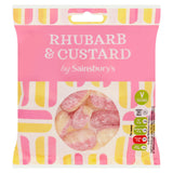 Sainsbury's Rhubarb & Custard Sweets 200g sweets Sainsburys   