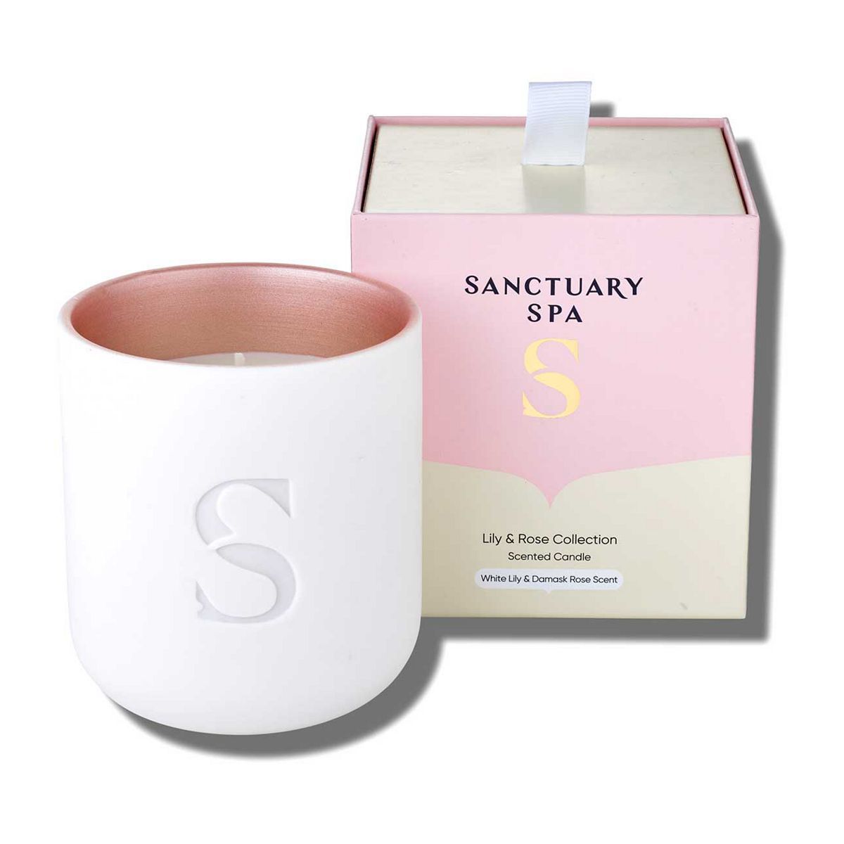 Sanctuary Spa Lily & Rose Collection Scented Candle GOODS Boots   