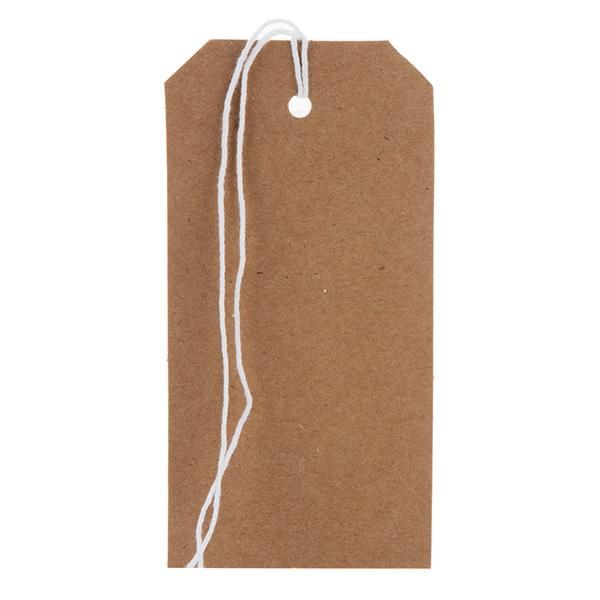 Sainsbury's Home Kraft Luggage Tags 10pk