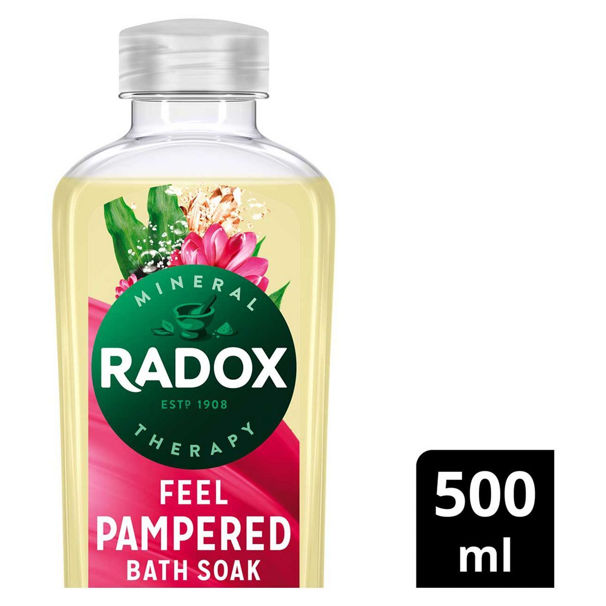 Radox Mineral Therapy Bath Soak Feel Pampered 500ml GOODS Boots   