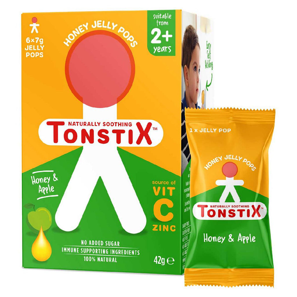 Tonstix Honey Jelly Pop - Honey & Apple - 6 Pack