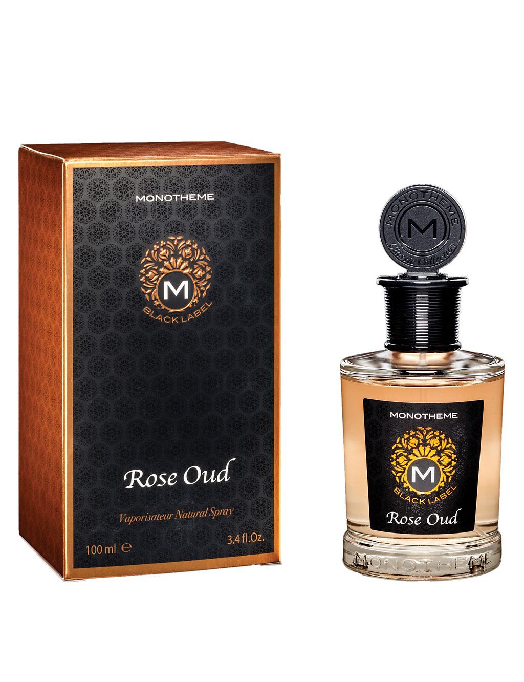 Rose Oud Vaporisateur Natural Spray 100ml Perfumes, Aftershaves & Gift Sets M&S   