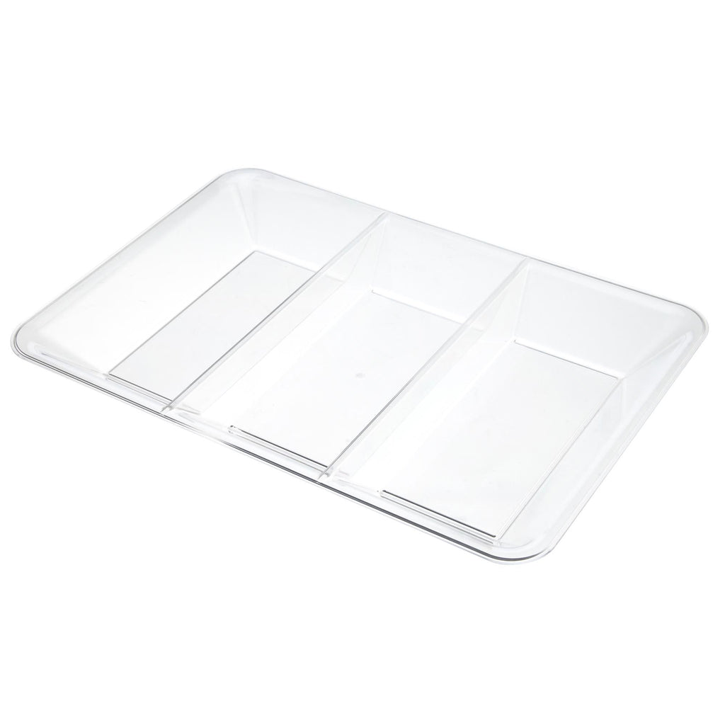 Sainsbury's Home Snack Tray Clear