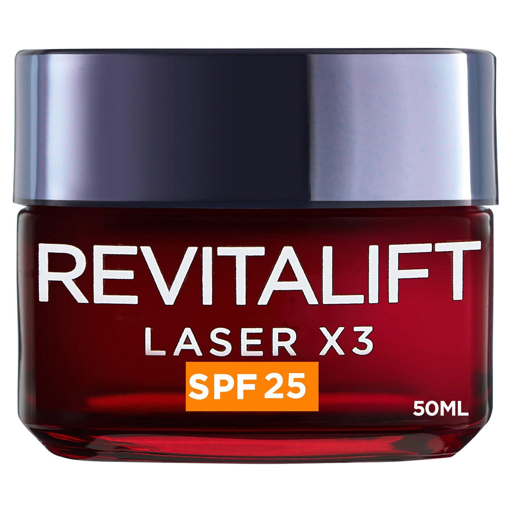 L'Oreal Paris Revitalift Laser Face Moisturiser With SPF25 Triple Action Anti-Ageing Day Cream 50ml