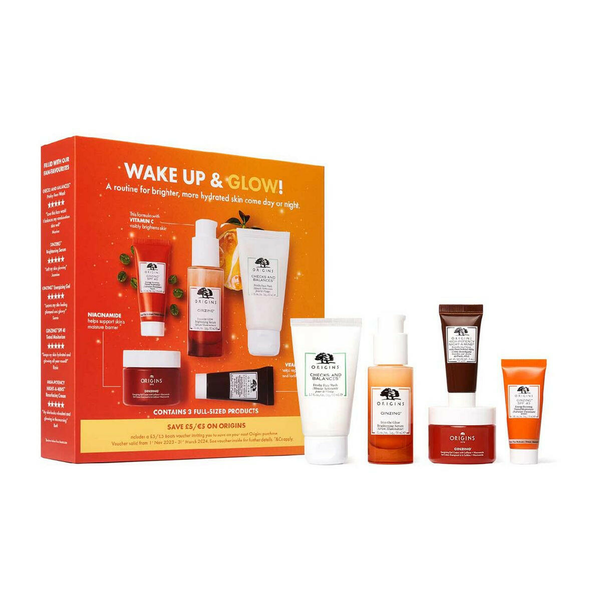 STAR GIFT Origins Wake Up & Glow - Limited Edition GOODS Boots   