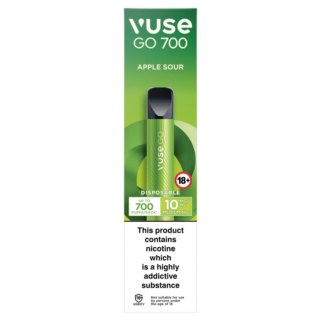 Vuse Go 700 Apple Sour Disposable 10mg