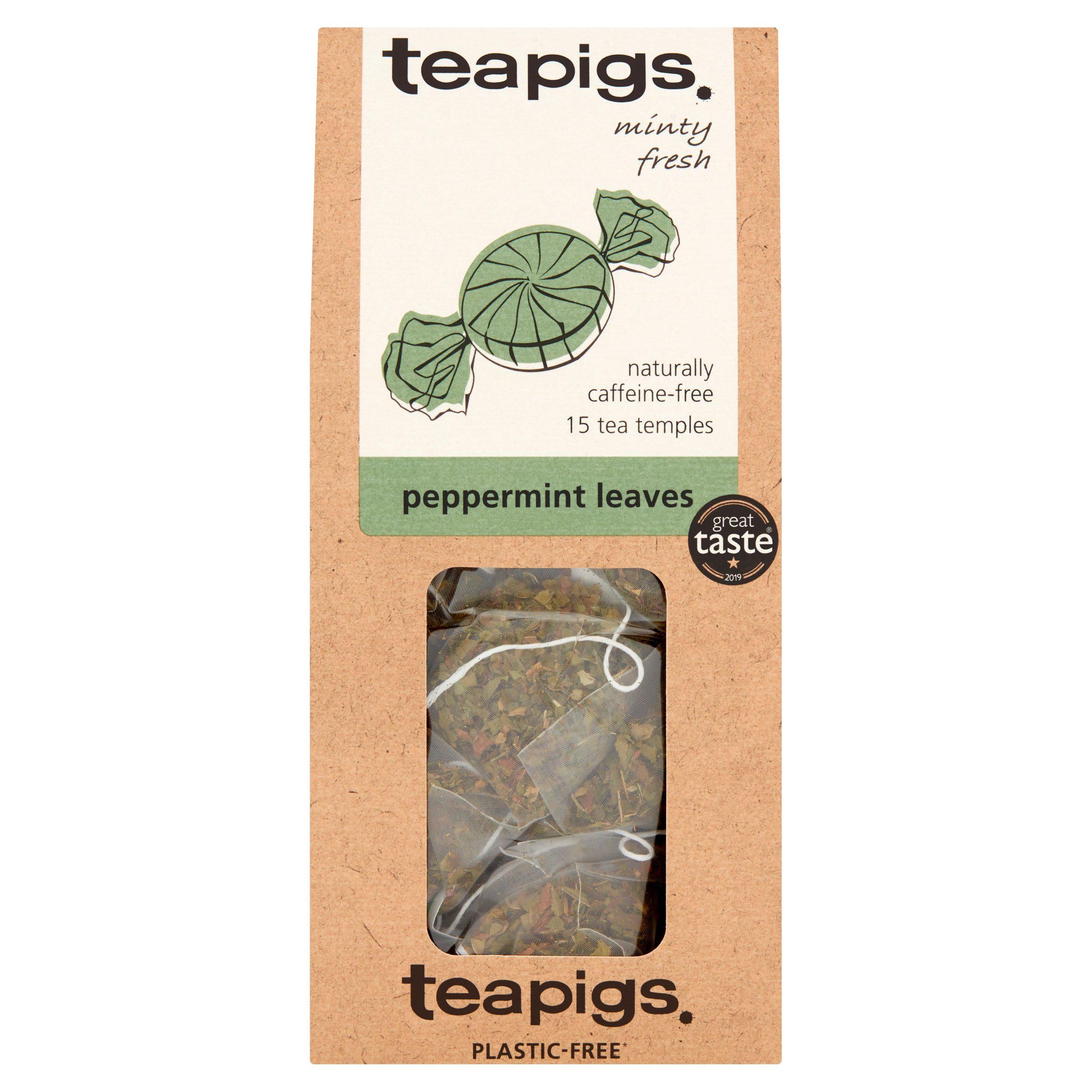 Teapigs Peppermint Leaves Tea Bags x15 All tea Sainsburys   