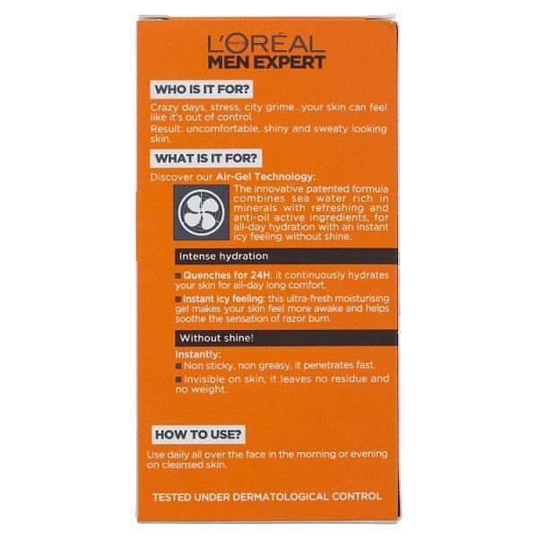 L'Oreal Men Expert Hydra Energetic Quench Moisturiser 50ml