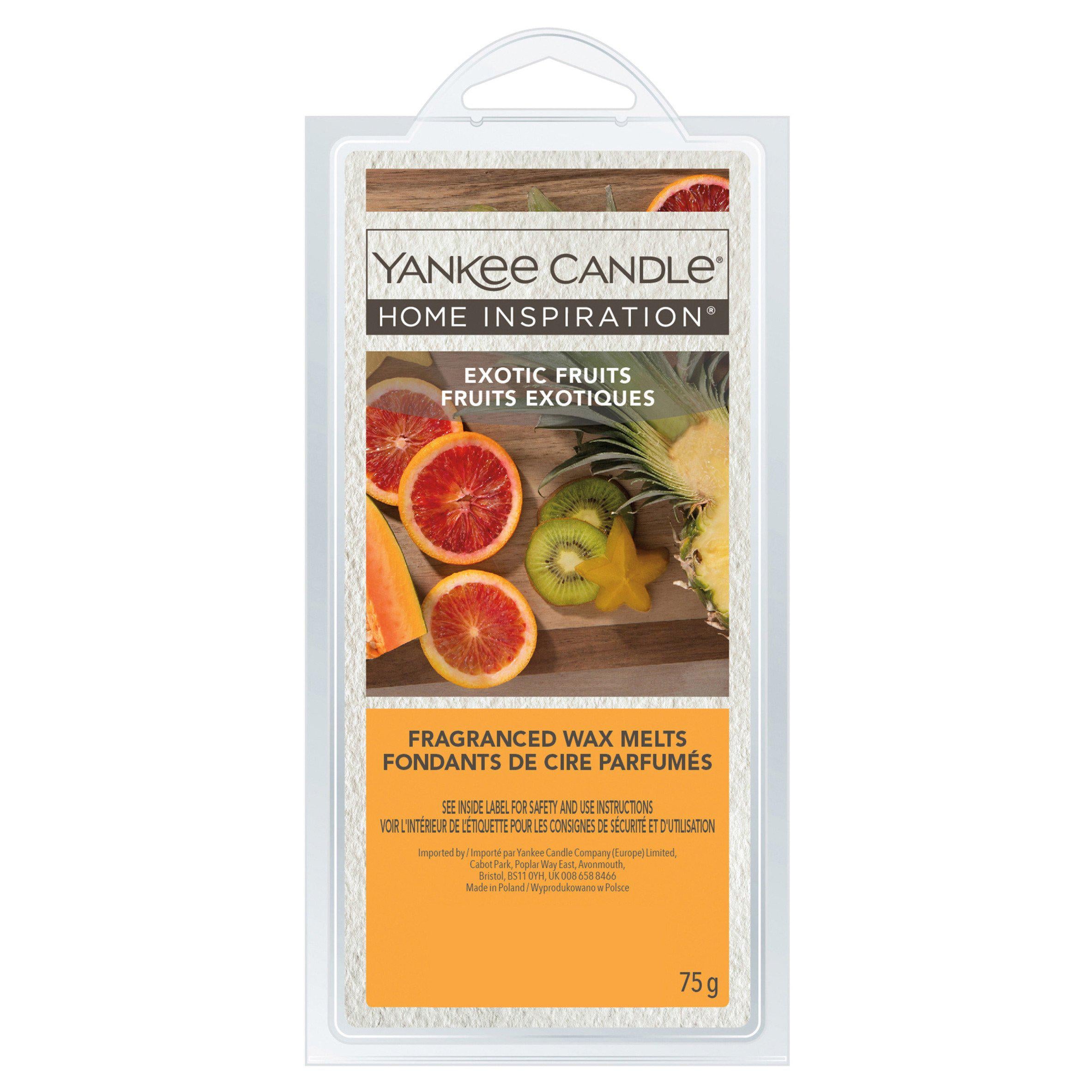 Yankee Wax Melts - Exotic Fruits Aircare Sainsburys   