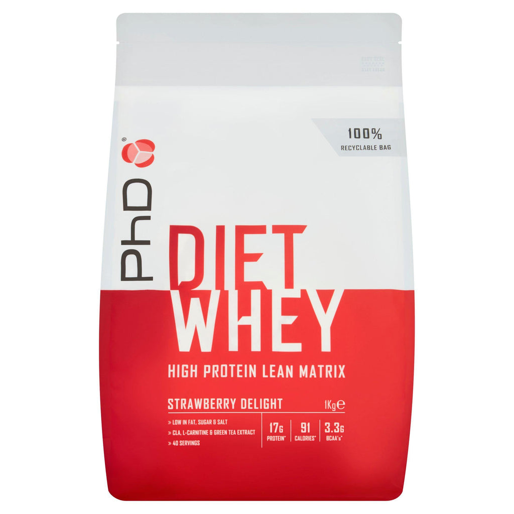 PhD Diet Whey Strawberry Delight 1kg