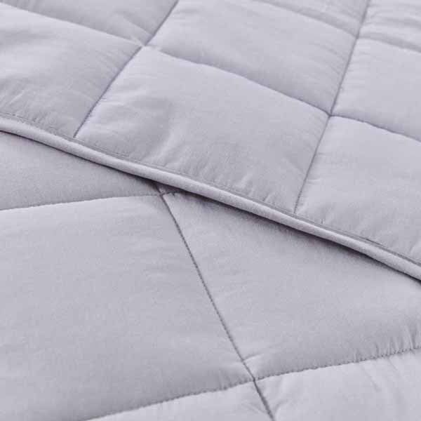 Martex Health & Wellness Grey Weighted Blanket 4.5kg GOODS Superdrug   