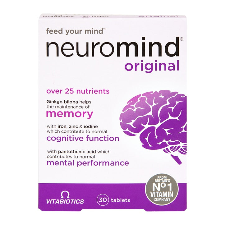 Vitabiotics Neuromind 30 Tablets Brain & Memory Support Supplements Holland&Barrett   