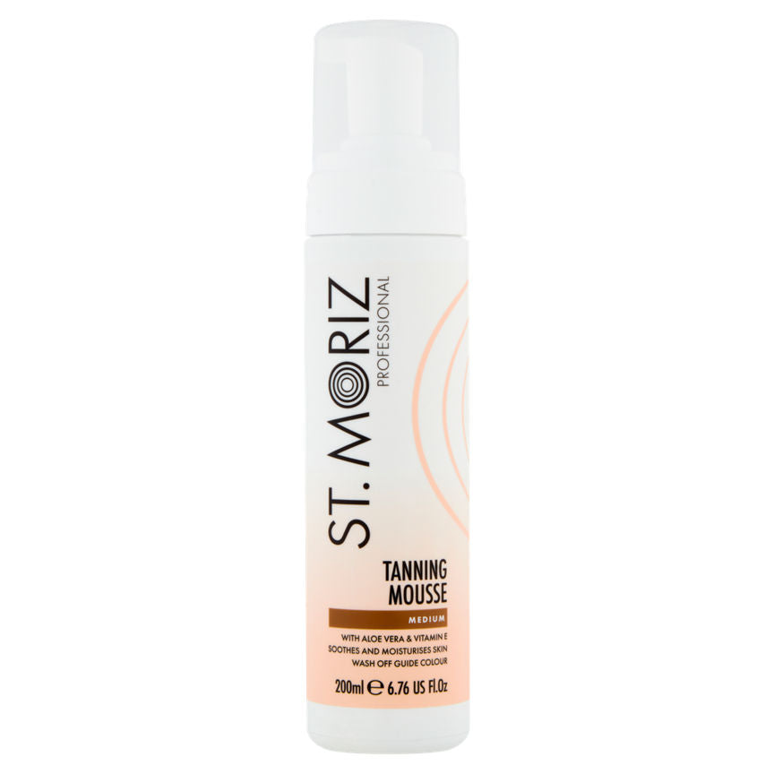 St. Moriz Self Tanning Mousse Medium Suncare & Travel ASDA   