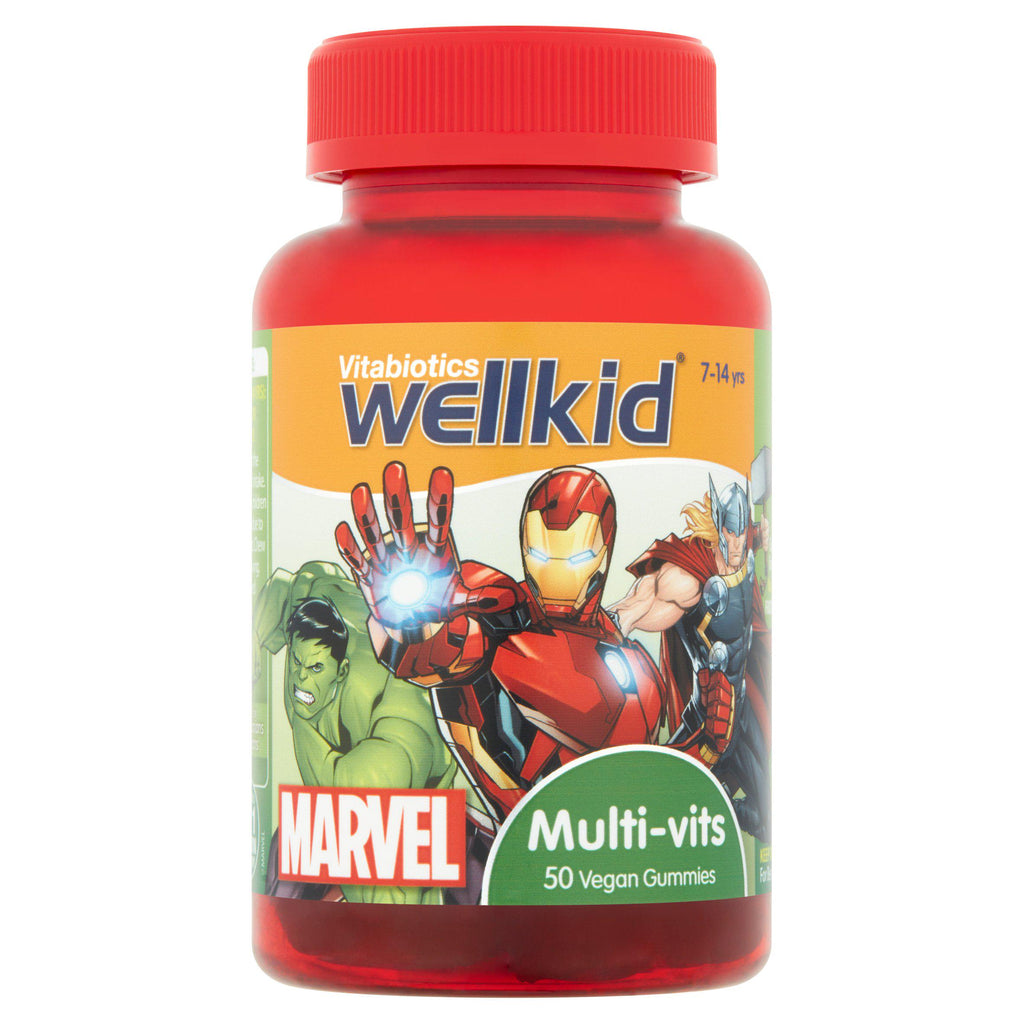 Vitabiotics WellKid Multi-Vitamins Vegan Soft Jellies 7-14 Years x50