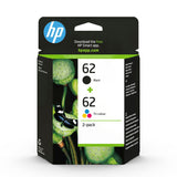 HP 62 Black & Colour Ink Cartridge