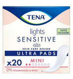 TENA Lights Sensitive Pads Ultra Mini 20 Pack GOODS Boots   
