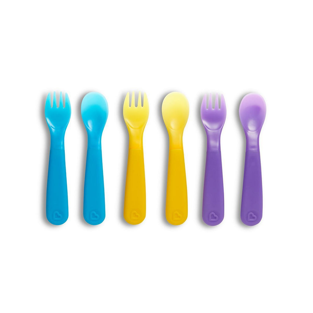 Munchkin Colour Changing Forks and Spoons - Set of 6