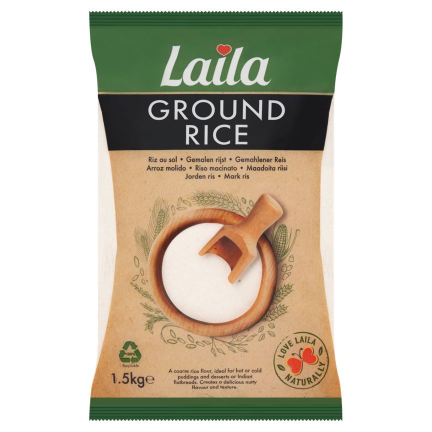 Laila Ground Rice 1.5kg GOODS ASDA   