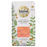 Biona Organic Red Lentils   500g