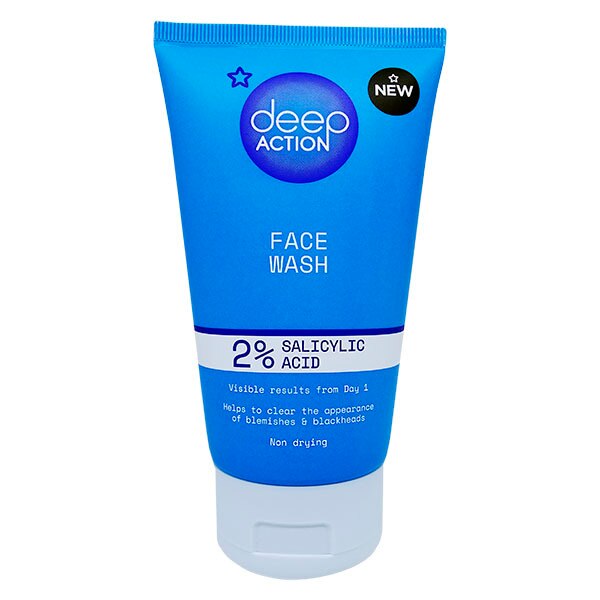 Superdrug Deep Action Daily Facial Wash GOODS Superdrug   