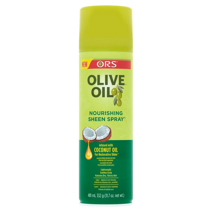 ORS Olive Oil Nourishing Sheen Spray 472ml GOODS ASDA   