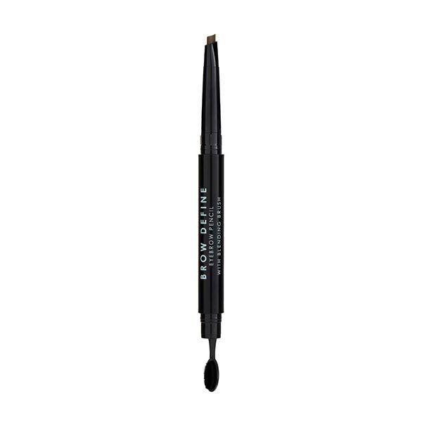 MUA Brow Define Brow Pencil W/Blending Brush Black 001 GOODS Superdrug Mid Brown 004  