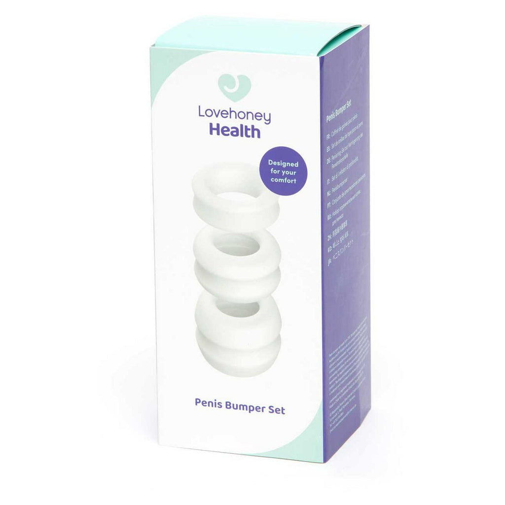 Lovehoney Health Stackable Penis Bumper Set