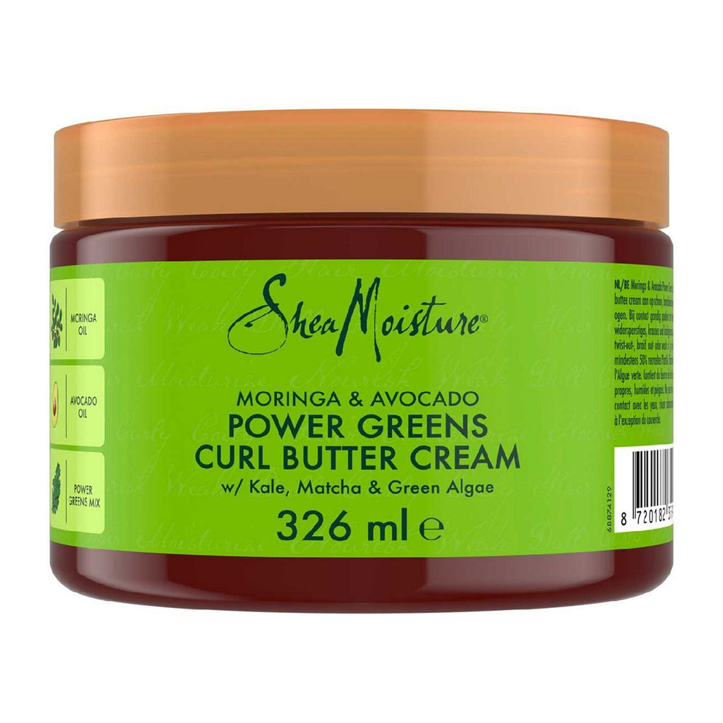 Shea Moisture Moringa & Avocado Power Greens Curl Butter Cream 326ml