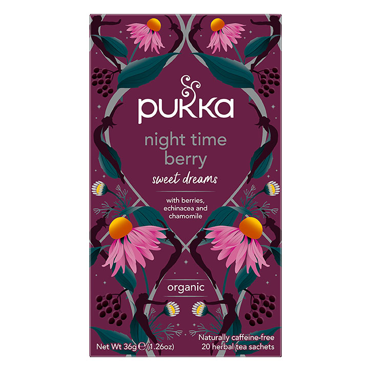 Pukka Organic Night Time Berry 20 Tea Bags