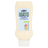 Sainsbury's Mayonnaise Light Squeezy 500ml Salad cream & mayonnaise Sainsburys   