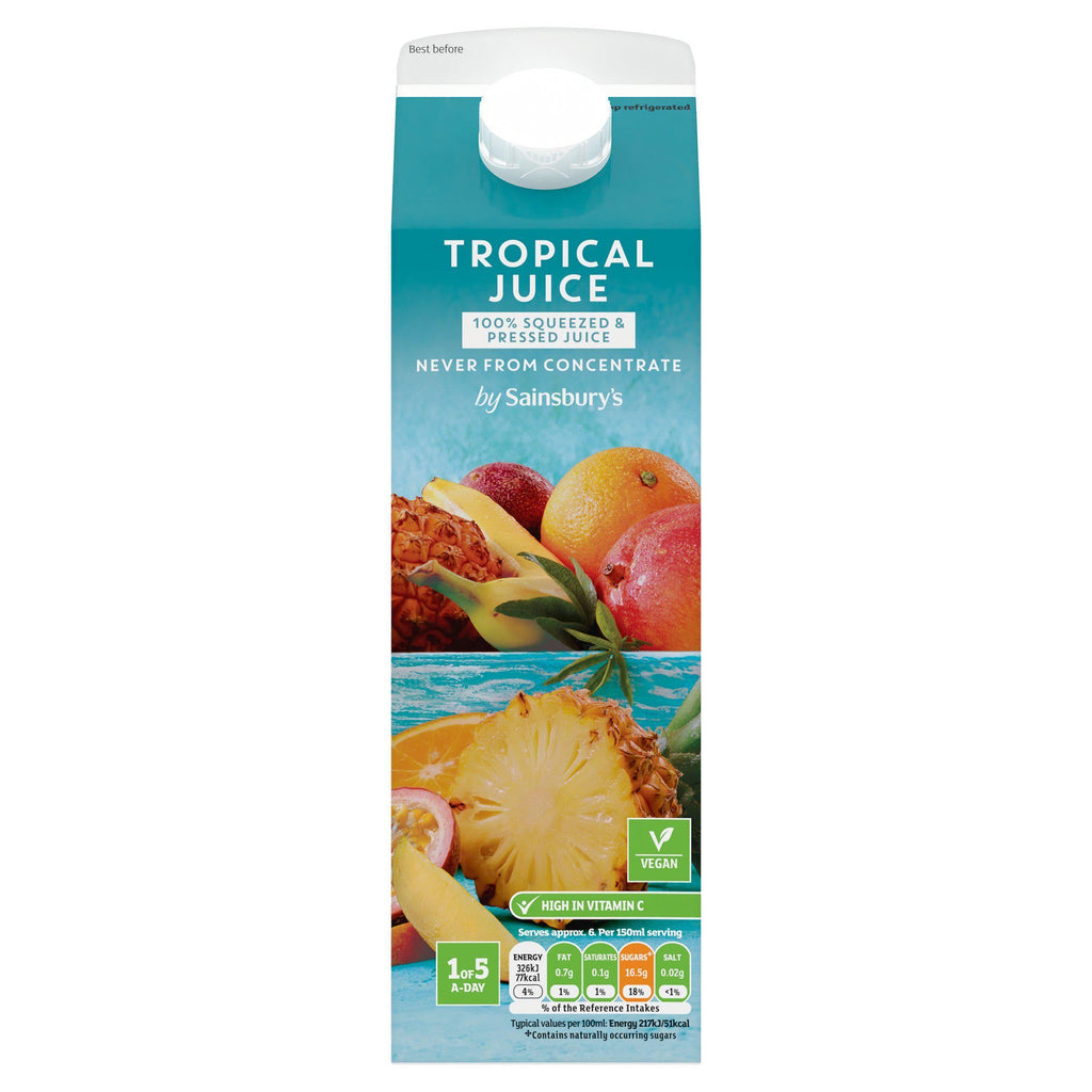 Sainsbury's Tropical Juice, Not From Concentrate 1L