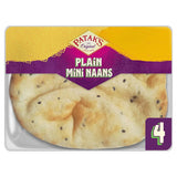 Patak's 4 Flame Baked Plain Mini Naans GOODS ASDA   