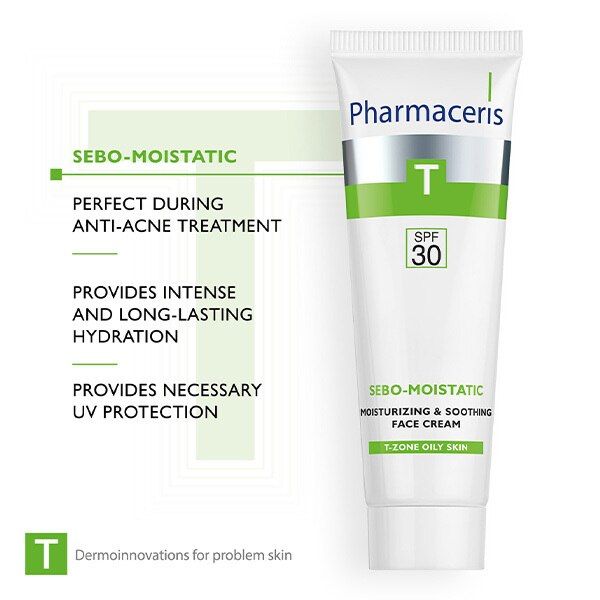 Pharmaceris T Sebo Moistatic Soothing Face Cream