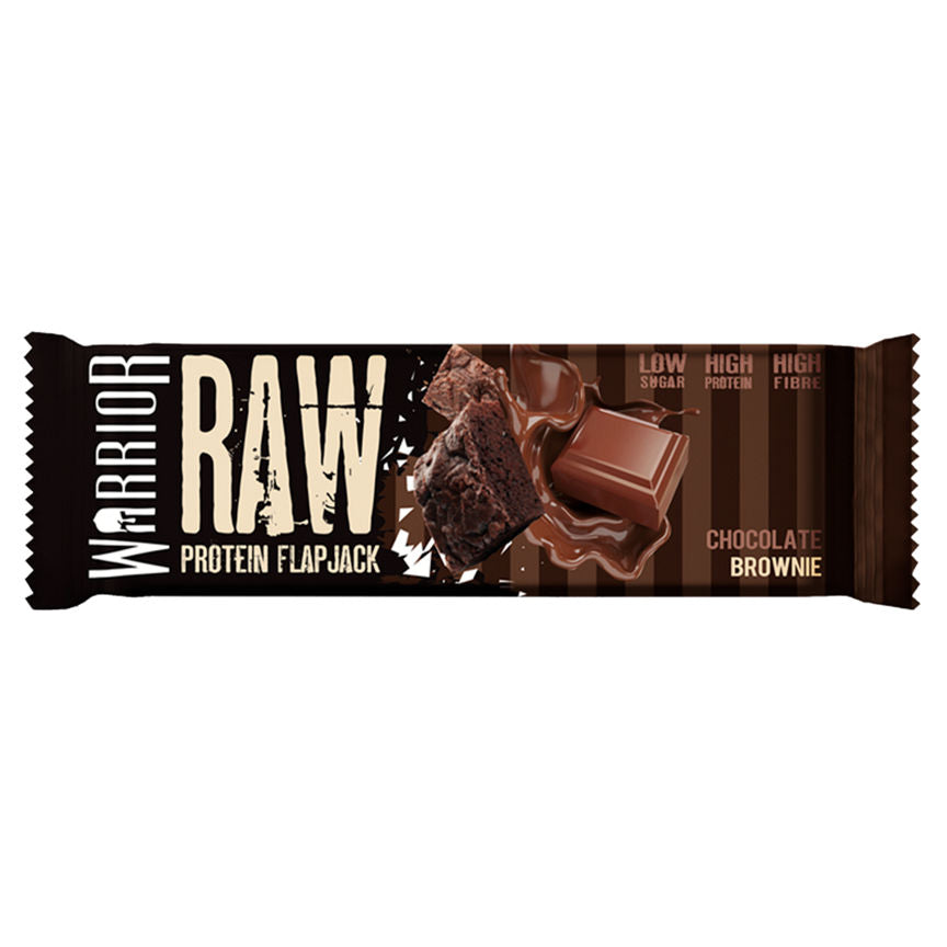 Warrior Raw High Protein Flapjack Chocolate Brownie